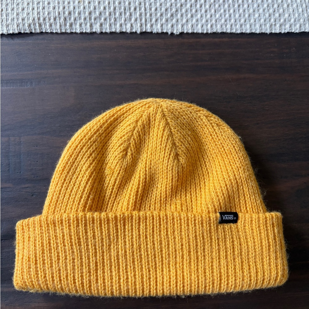 Vans Mustard Knit Beanie